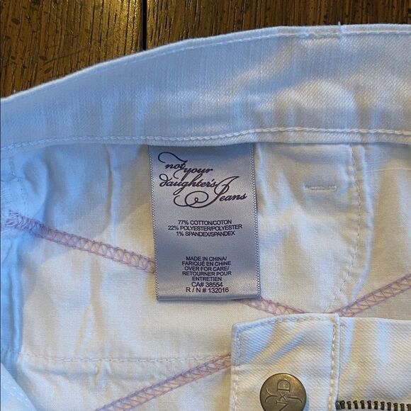 NYDJ White Jeans. Sz 16L NWOT - Picture 7 of 8
